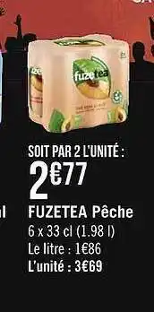Géant Casino Fuzetea Pêche offre