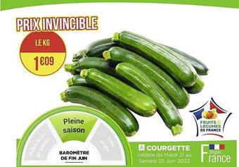 Géant Casino Courgette offre