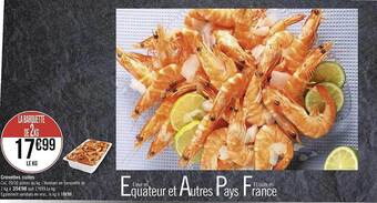 Géant Casino Crevettes Cuites offre