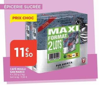 Bi1 Café Moulu San Marco offre