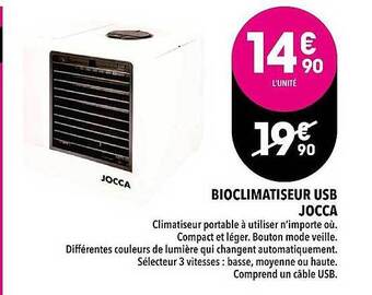Bioclimatiseur Usb Jocca