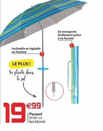 Gifi Parasol offre