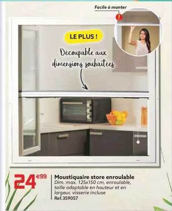 Moustiquaire Store Enroulable