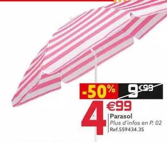 Gifi Parasol offre