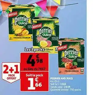 Perrier And Juice