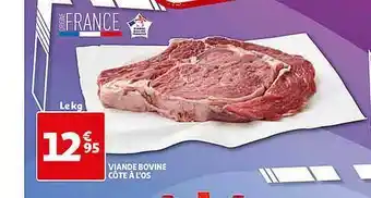 Auchan Direct Viande Bovine : Côte à L'os offre