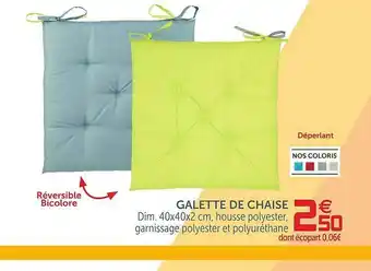 Gifi Galette De Chaise offre