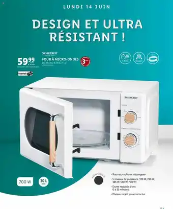 Lidl Silvercrest Four A Micro-ondes offre