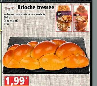 Norma Brioche Tressée offre