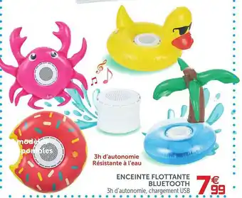 Enceinte Flottante Bluetooth