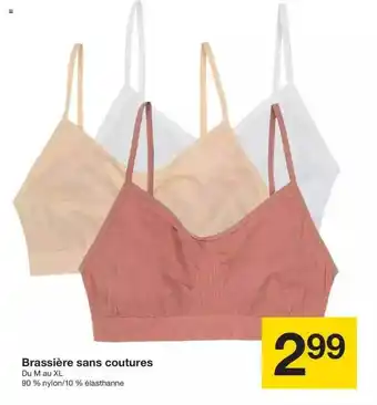 Zeeman Brassiere Sans Coutures offre