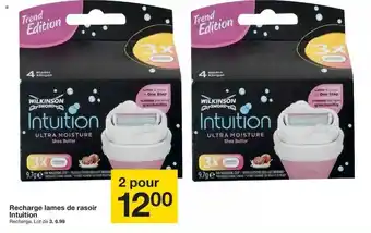 Zeeman Recharge Lames De Rasoir Intuition offre