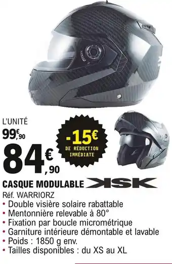 E.Leclerc L'Auto Casque Modulable offre