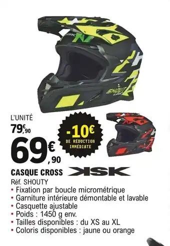 E.Leclerc L'Auto Casque Cross offre