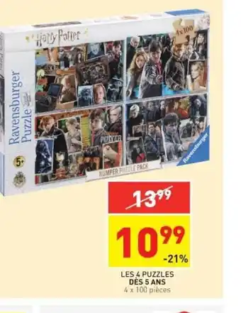 Les 4 Puzzles Dès 5 Ans