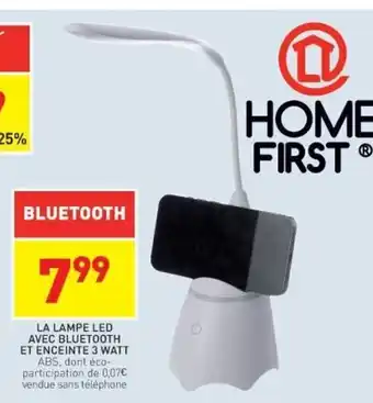 Stokomani La Lampe Led Avec Bluetooth Et Enceinte 3 Watt offre
