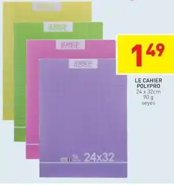 Stokomani Le Cahier Polypro offre