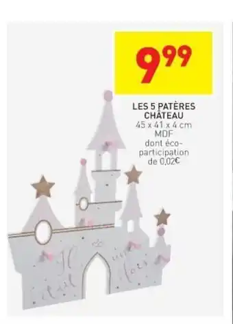 Stokomani Les 5 patères Château offre