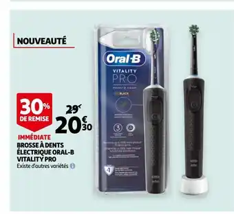 Auchan Brosse à dents électrique oral-b vitality pro offre