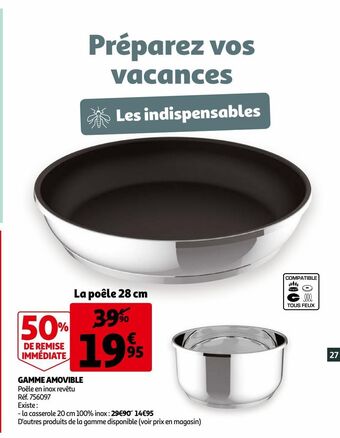 Auchan Gamme amovible offre