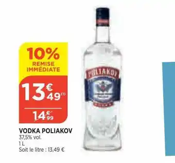 Bi1 Vodka Poliakov offre