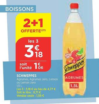 Maximarché Schweppes offre
