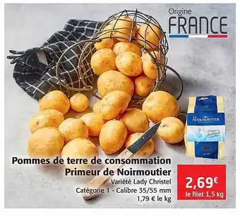 Colruyt Pommes De Terre De Consommation Primeur De Noirmoutier offre