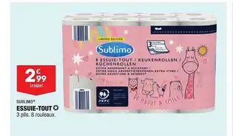 ALDI Essuie-tout Sublimo offre