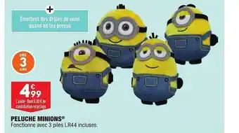 ALDI Peluche Minions offre