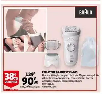épilateur Braun Ses 9-705