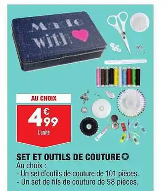 ALDI Set Et Outils De Couture offre