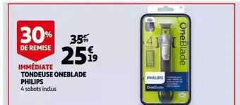 Auchan Tondeuse Oneblade Philips offre