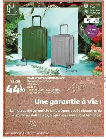Valise Polycarbonate Gyl