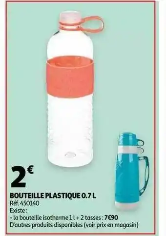Auchan Bouteille Plastique 0.7 L offre
