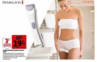 Auchan Tondeuse Bikini Remington Bkt 4000 offre