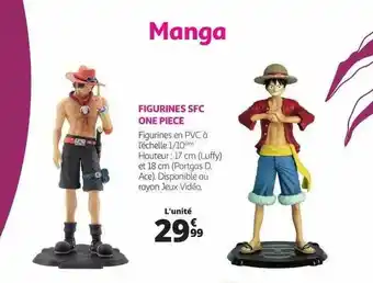 Auchan Figurines Sfc One Piece - Manga offre