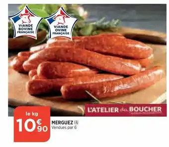 Bi1 Merguez L'atelier Du Boucher offre
