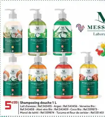 Gifi Shampooing Douche 1 L offre