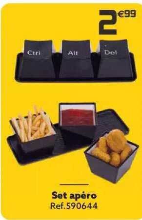 Gifi Set Apéro offre