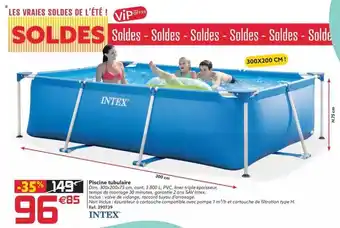 Gifi Piscine Tubulaire Intex offre