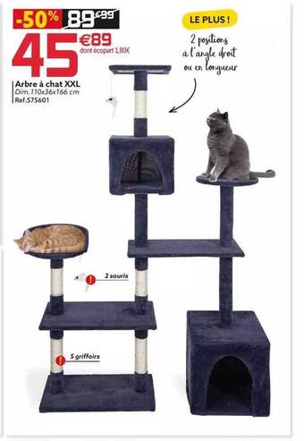 Gifi Arbre à Chat Xxl offre