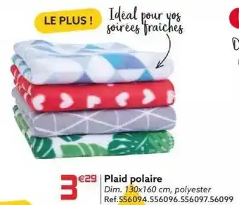 Gifi Plaid Polaire offre