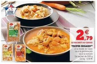 Hyper U Tripes Bigard offre