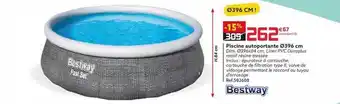 Gifi Piscine Autoportante ø396 Cm Bestway offre