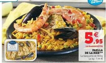 Hyper U Paëlla De La Mer Briau offre