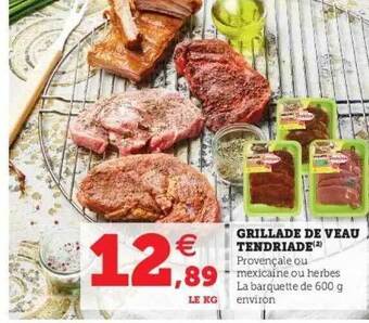 Hyper U Grillade De Veau Tendriade offre