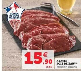Hyper U Abats : Foie De Veau offre
