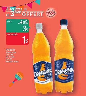 Match Orangina offre