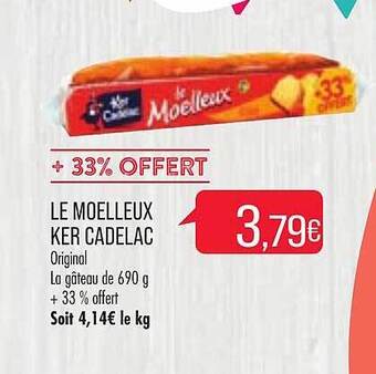 Match Le Moelleux Ker Cadelac offre