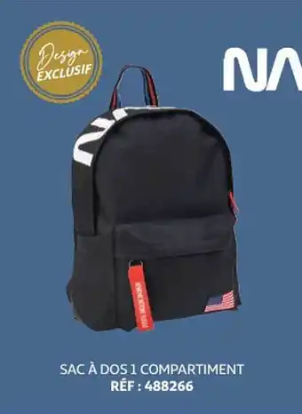 Auchan Sac à Dos 1 Compartiment offre
